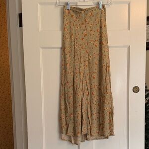 Altar’d State Floral Maxi Skirt